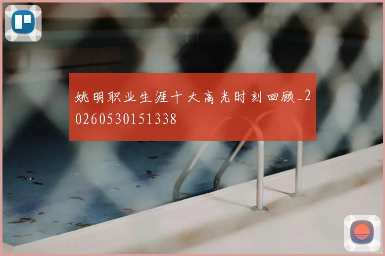姚明职业生涯十大高光时刻回顾_20260530151338